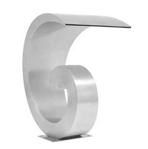 Outdoor Stainless Steel Fountain Waterfalls Swimming Pool Water Blade Waterfall