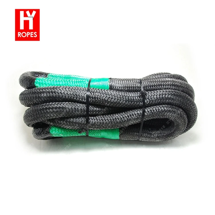 Спасательный трос для транспортного средства, двойной плетеный нейлоновый трос