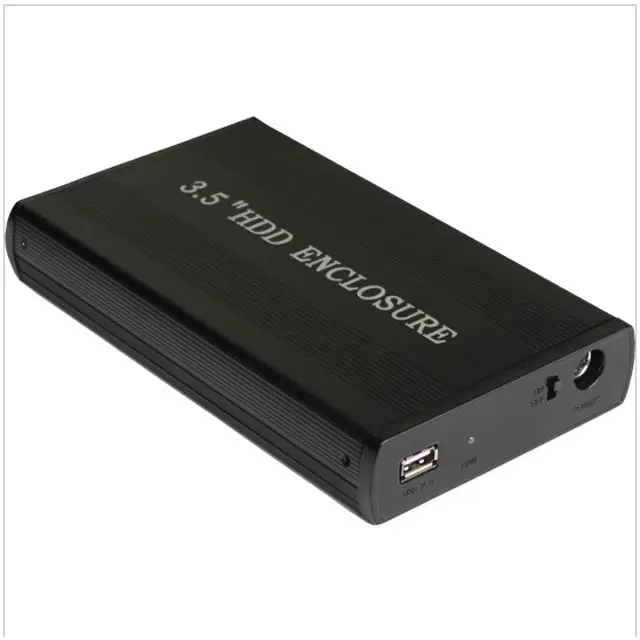  Алюминиевый корпус для внешнего жесткого диска USB 2 0 3 5 дюйма