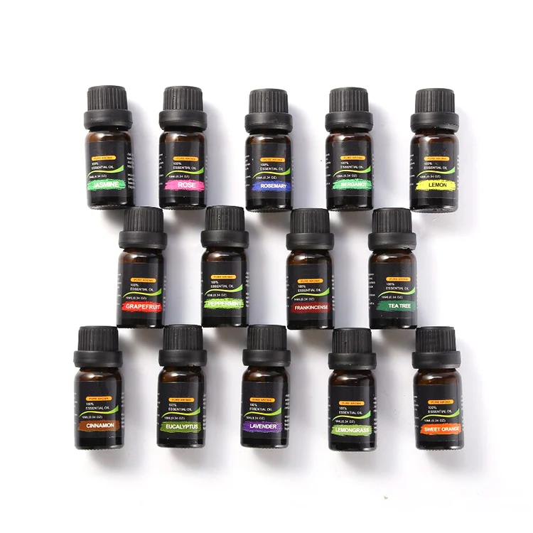 OEM Private Gift Set Customized Box Rose Lavender Aromatherapy Pure Natural Essential Oil For Women Favors