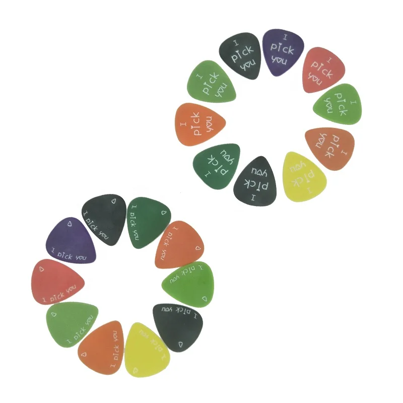 High quality Custom logo Colorful  Delrin material acoustic electric Guitar Pick