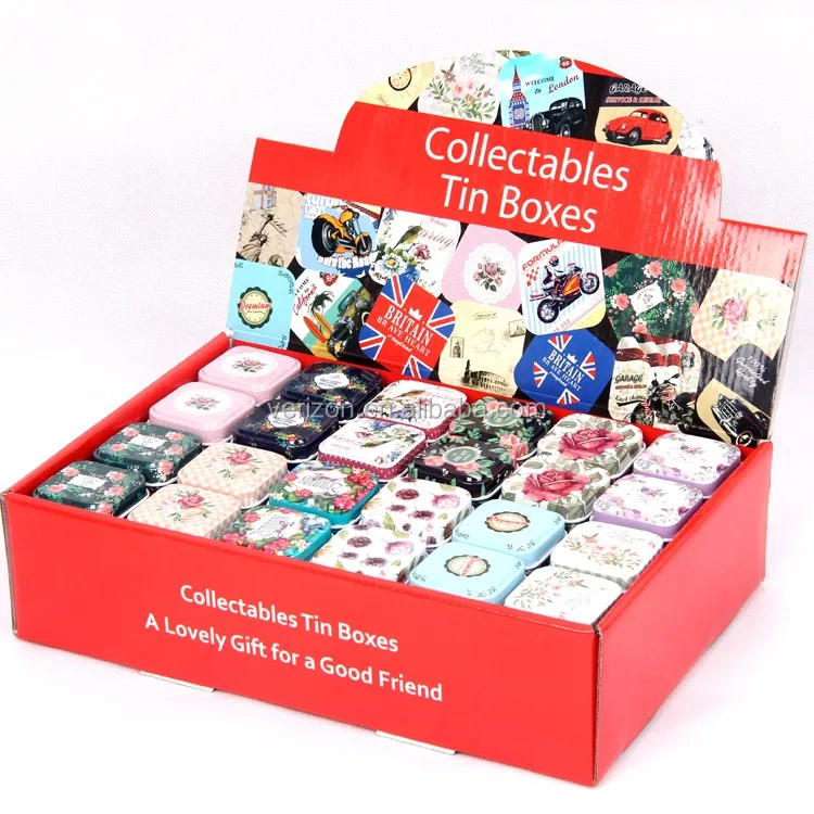 
England London Style Gift Packing Cookie Tin Box 