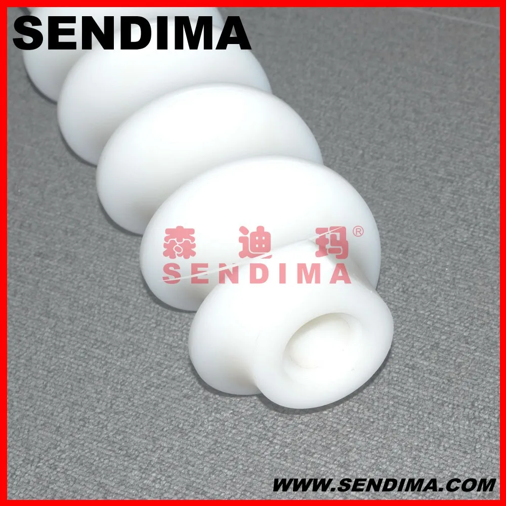
Worm screw in any type of plastic material for all requirements 
