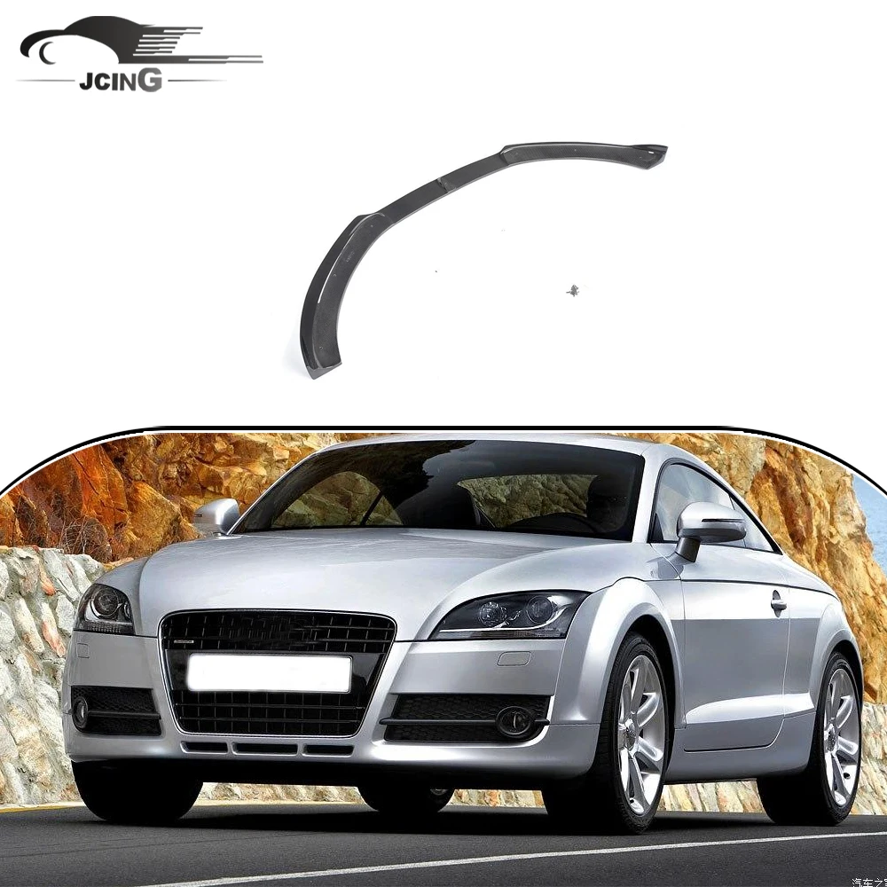 Carbon Fiber car front bumper lip for AUDI TT 8J MK2 2008-2009
