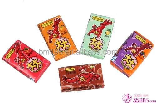  haitel high quality chewing gum automatic cutting and Folding packaging