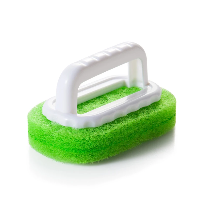 Kitchen and Bathroom Floor and Wall Sponge Cleaning Brush