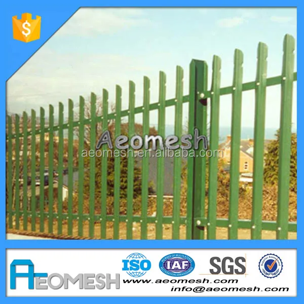 AEOMESH RP iron fence metal fence, metal iron palisade fence