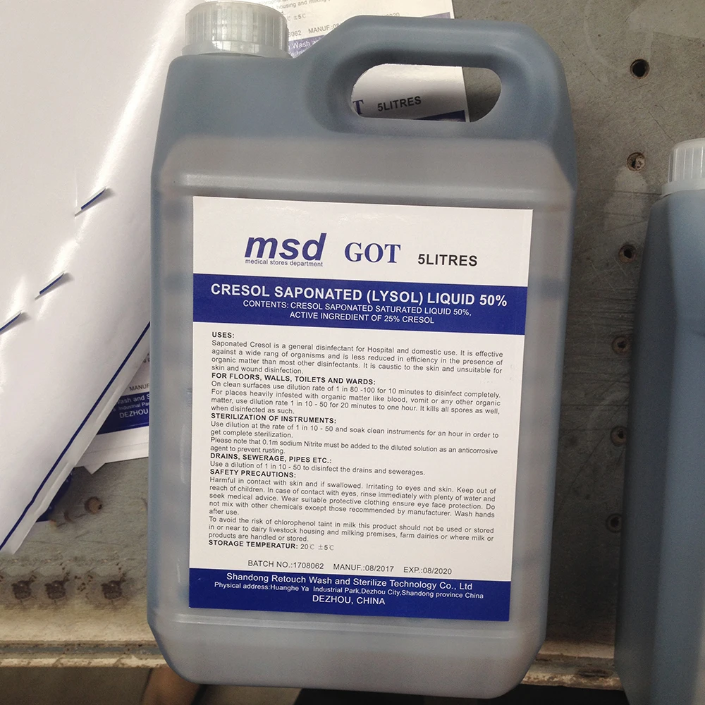 Multipurpose efficient popular cresol soap solution