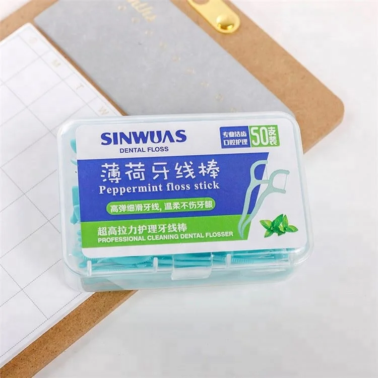 Factory sale multifunction flexible disposable personal care mint dental floss