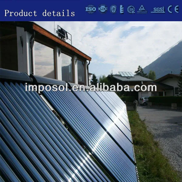 мощный высокий солнечный коллектор с ce, нивц, солнечное keymark