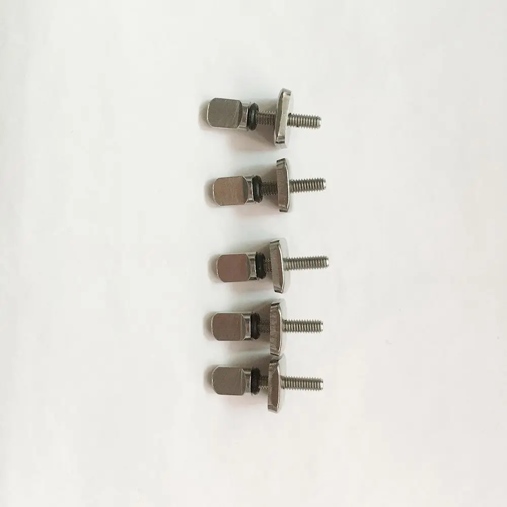 Factory-Outlet Stainless Steel Longboard Fin Bolt Screw Plate