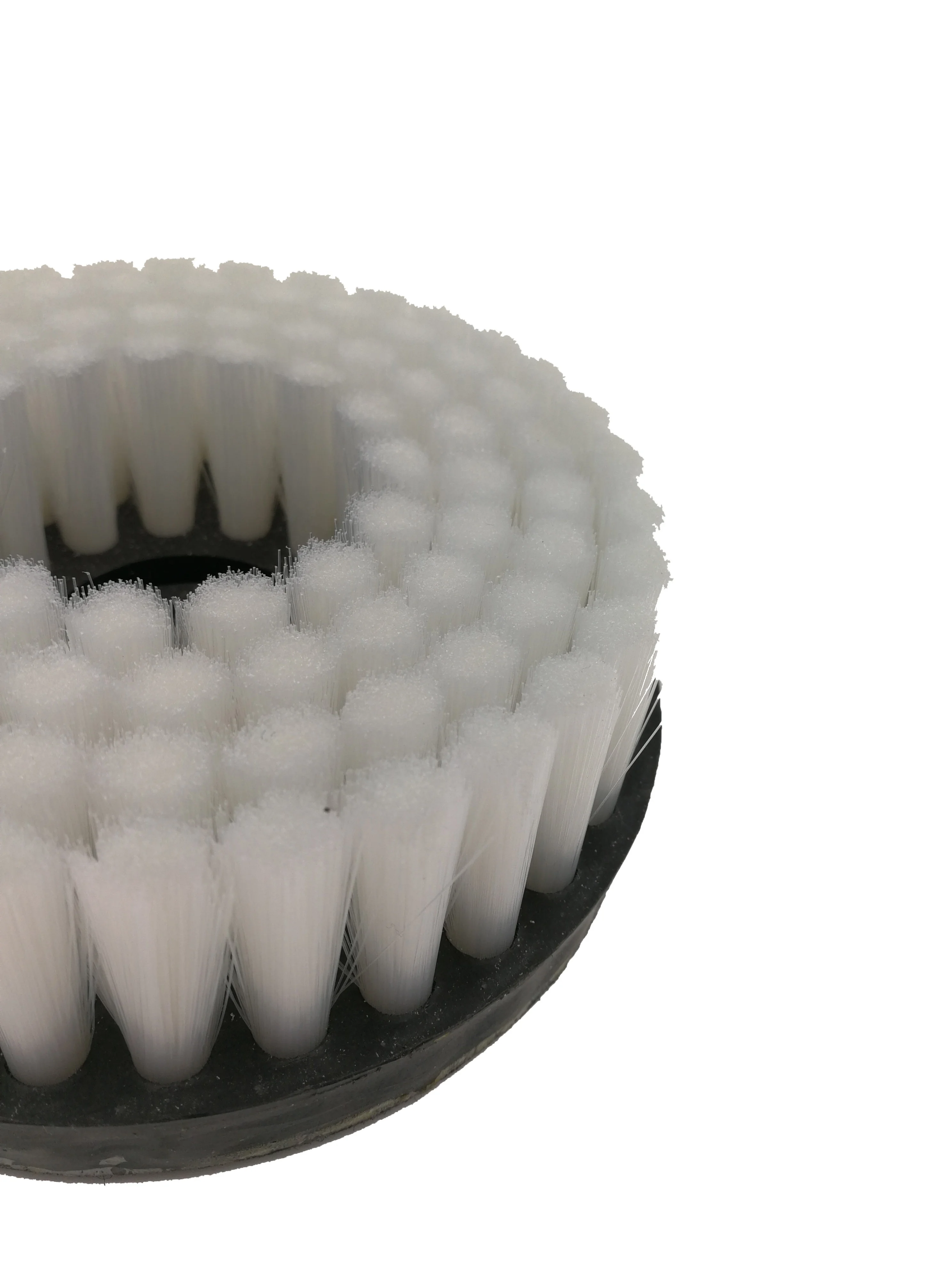 Hook and Loop Nylon Disc Brush for Carpet/ Floor/Car Cleaning