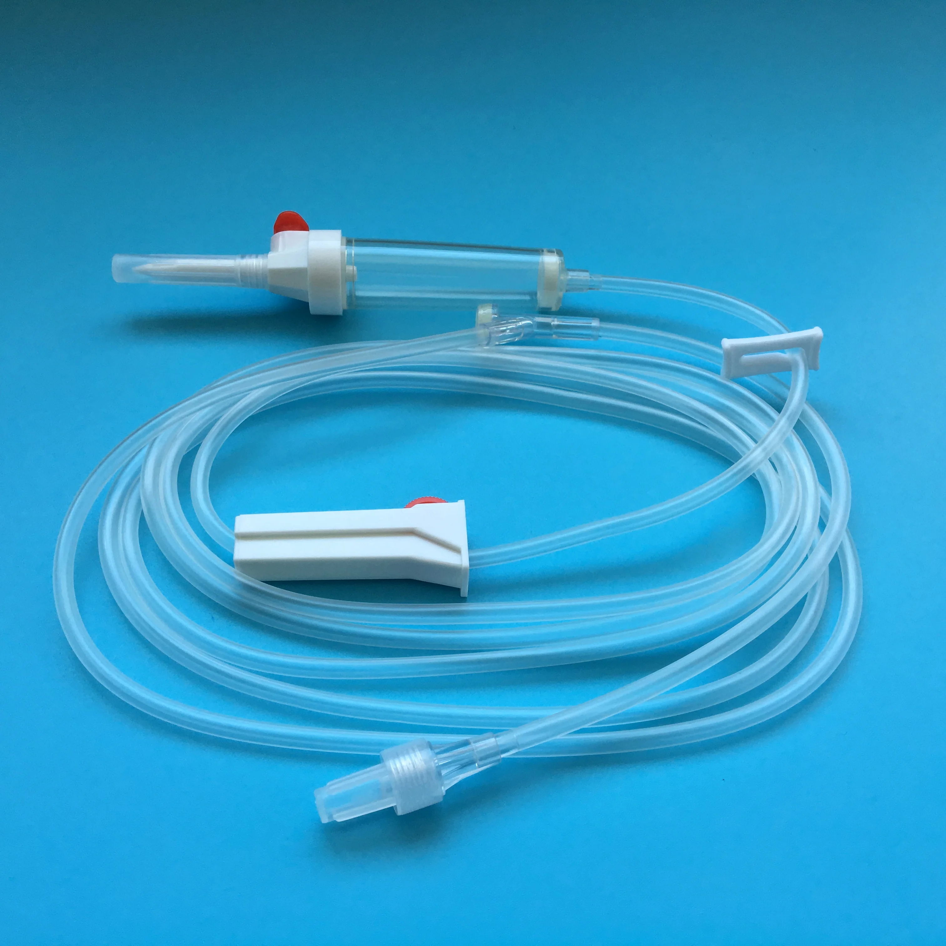 
Pump use infusion set with Y-site 