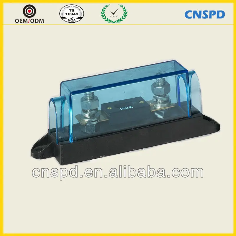 А в - линия ANL держатель с прозрачные Coverand 100 А предохранитель