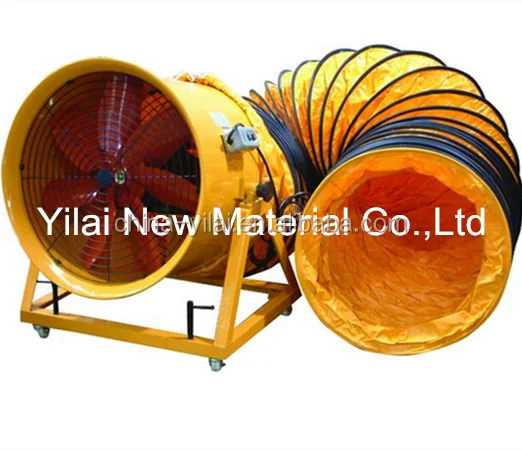 Dust Fume Air Extractor Ducting Welding, Exhaust paint Extraction 500mm, 7.5m