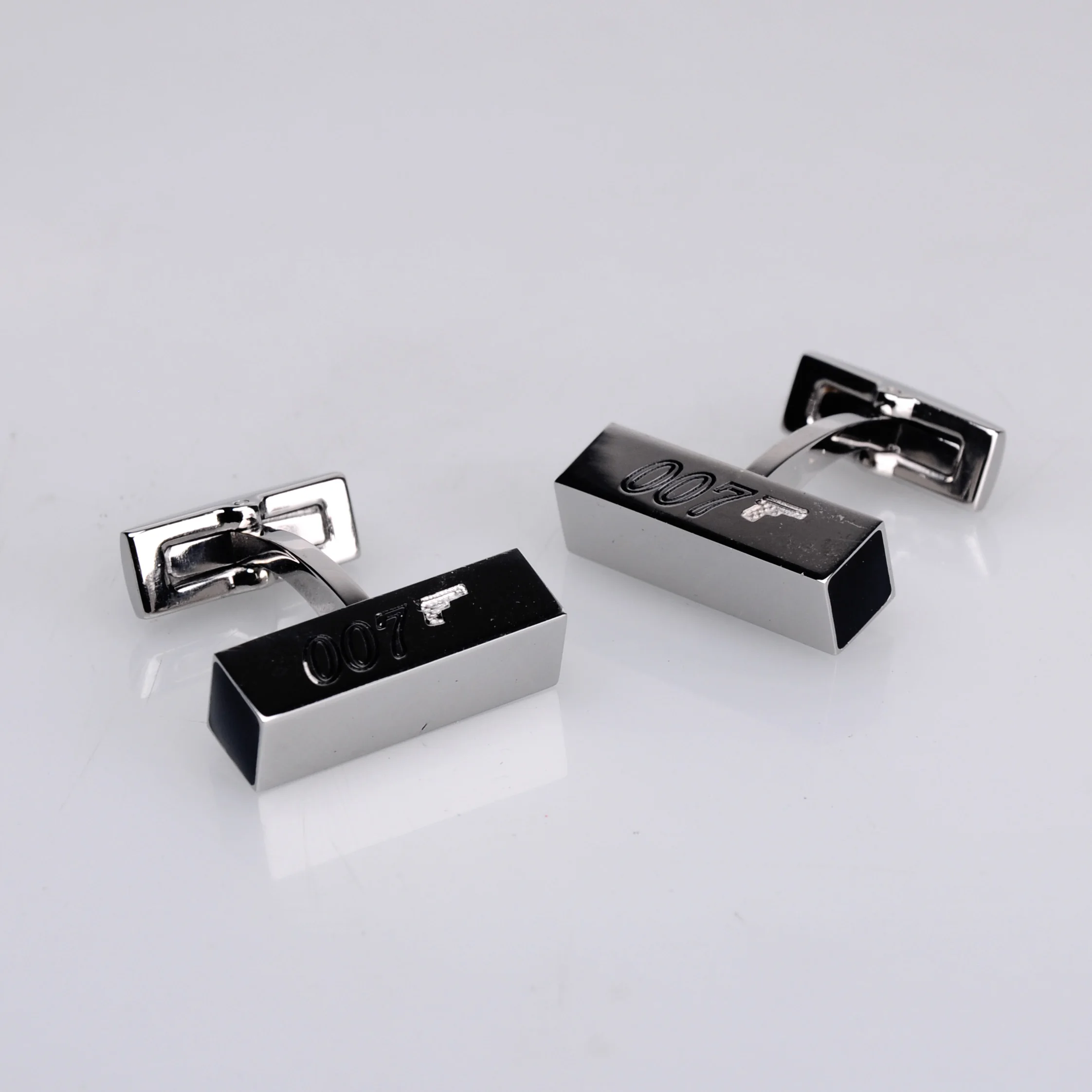 
 Классические запонки 007 James Bond разных цветов для оптовой продажи  