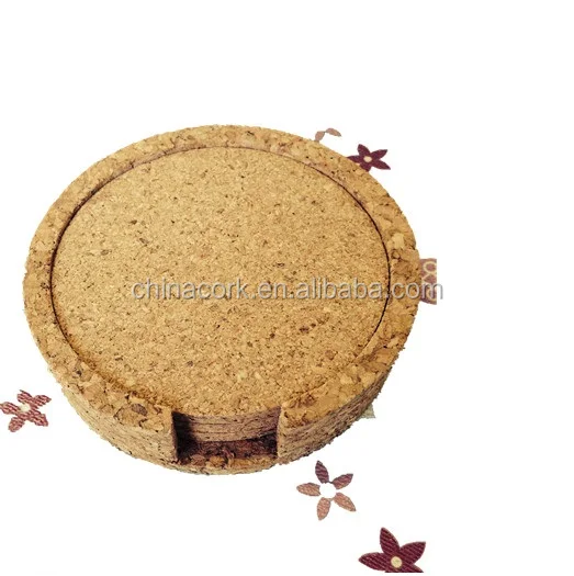 Hot sale cork coaster with holder