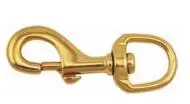 Solid brass  Snap Hook belt hook Trigger Snap Hook