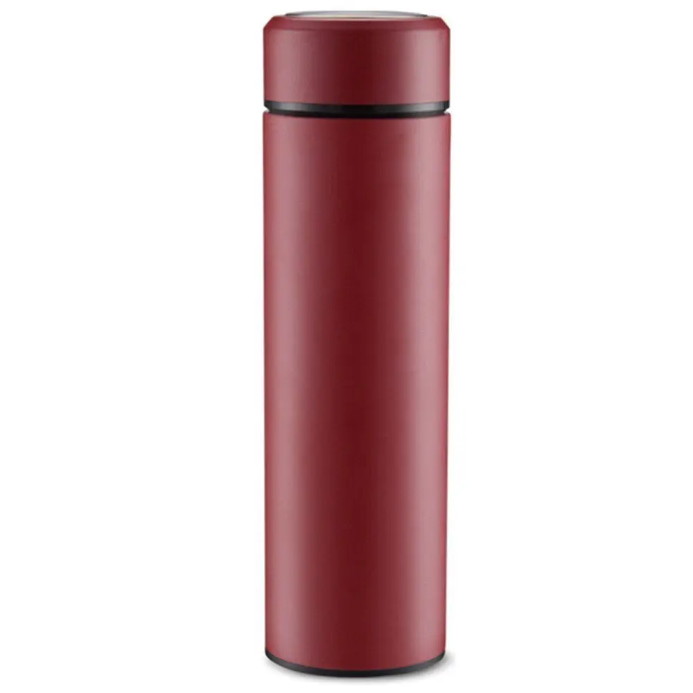 hot sale custom stainless steel straight flask double wall vacuum bottle large capacity sport water bottle tea tumbler