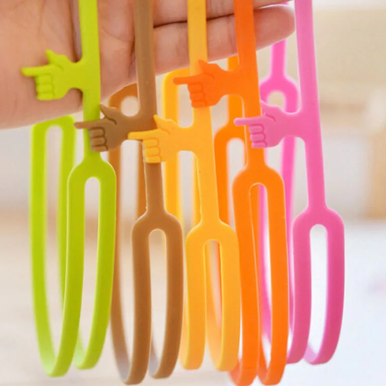 
3D Customized Shape Silicone Bookmark 