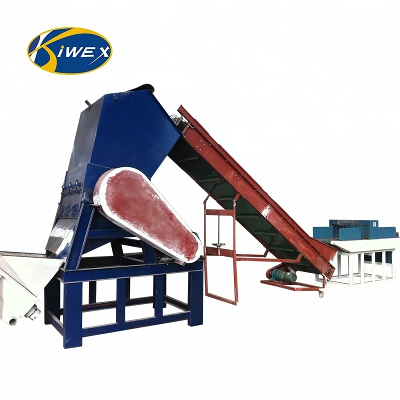 1000 кг/ч ПЭТ бутылки дробления стирки и сушки линии