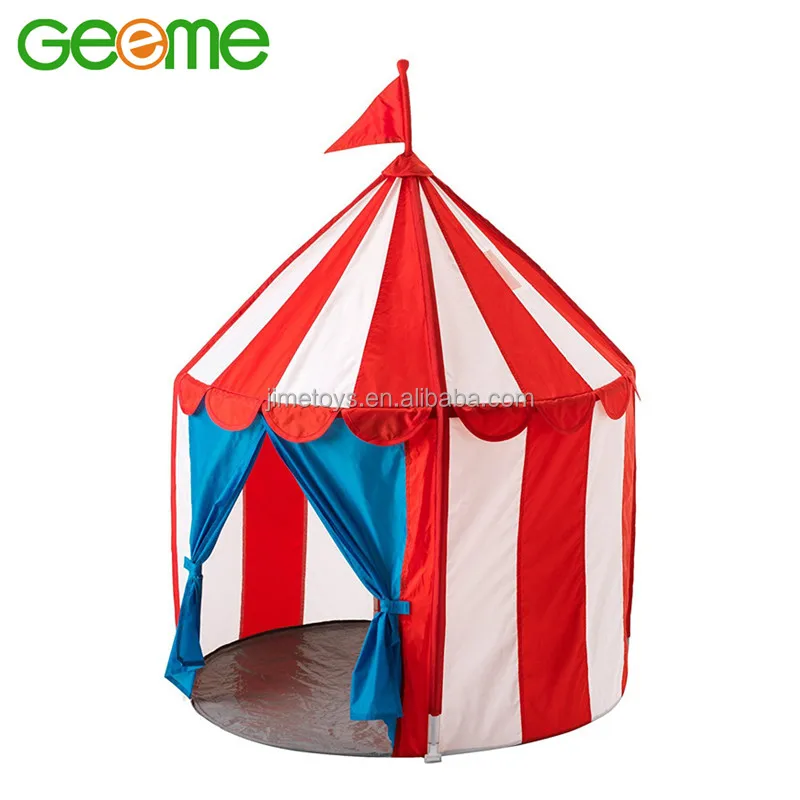 JT052 Colorful Striped Circus Play Tent for Kids Children