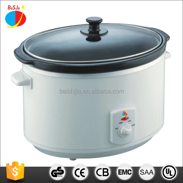 Китайская оптовая цена Бытовая кухонная техника овальной формы из нержавеющей стали сковорода электрическая Медленная Плита