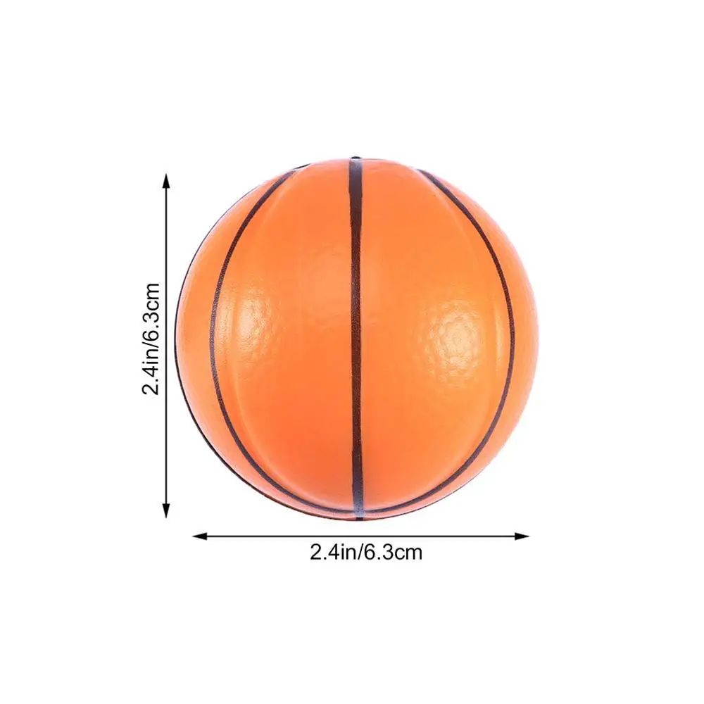 Wholesale PU Foam Ball Stress Ball Basketball Shape