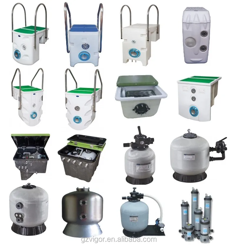 Factory wall-hung pipeless swimming pool filter various size swimming pool filter portable pipeless filter