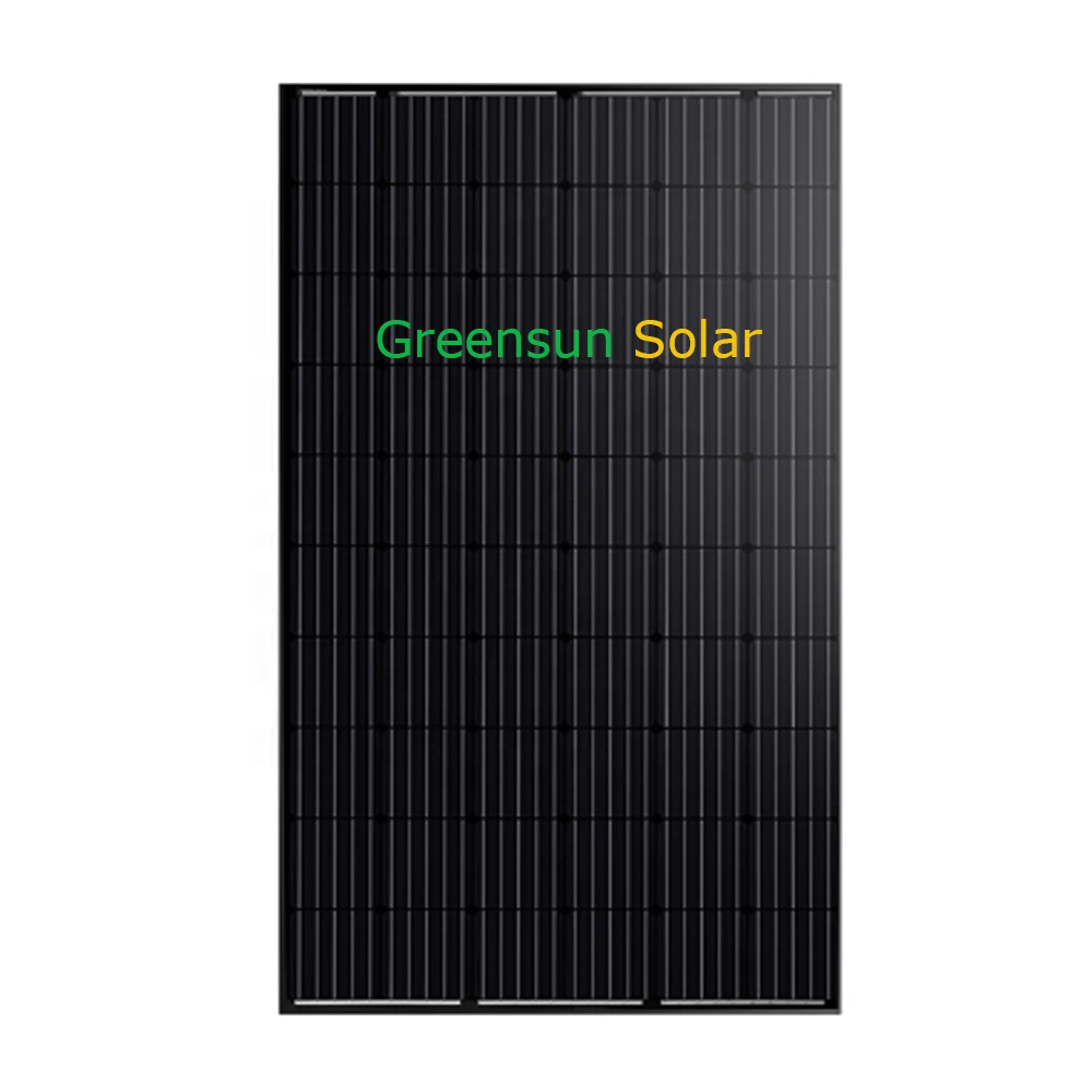Greensun Solar All Black Solar Panels 280W 300W 320W 340W Price Sun Energy Power Solar Panel 340W for Sale