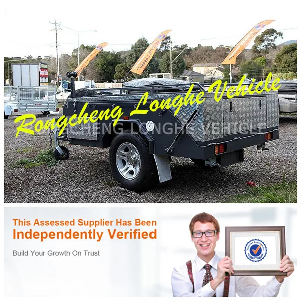 Heavy Duty Folding Hardfloor Camper Trailer LH-CPT-04B