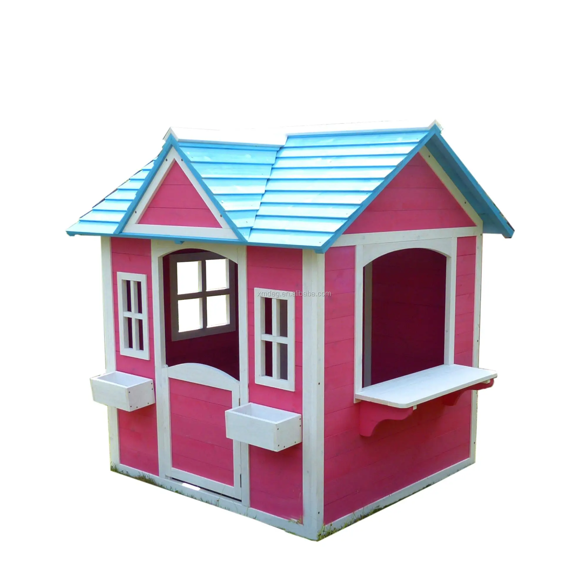 Backyard Kids Play Toy Wooden House Children Play Cubby House