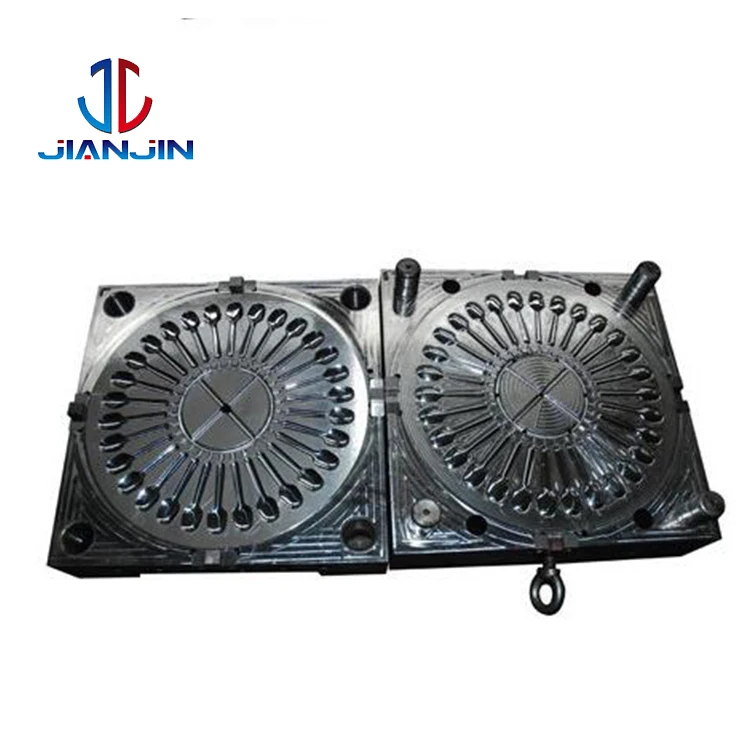 
Disposable plastic spoon injection mold 
