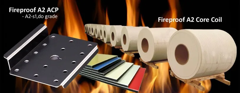 A2 metal fireproof composite core  fireproof material fireproof door panel core
