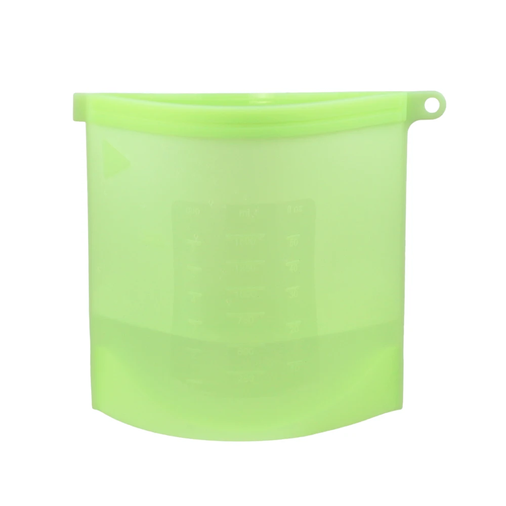 Sandwich Store Freezer Safe Frozen Fruit Seal Vacuum Baby Food Flat Container Reusable Bags Silicone Food Storage Bag
