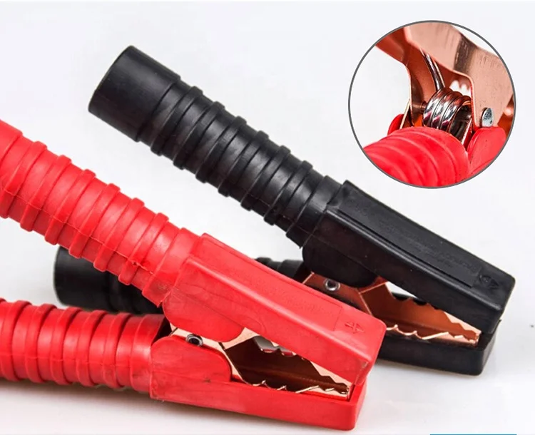 Cheap 4 gauge jumper cables for sale / Extra long heavy duty car battery booster cables / Car jump leads