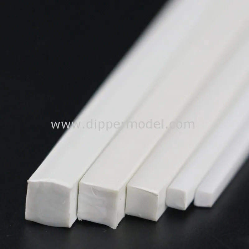 Architectural model materials ABS plastic square bars