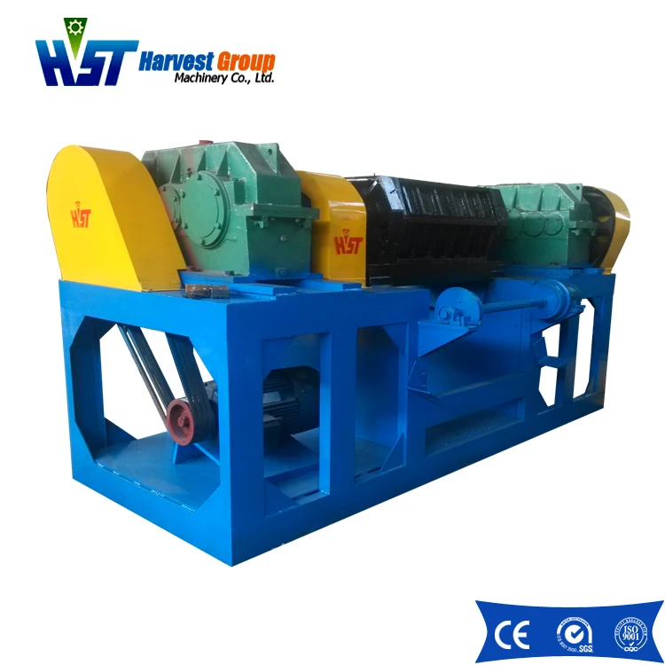 China automatic mobile tire shredder