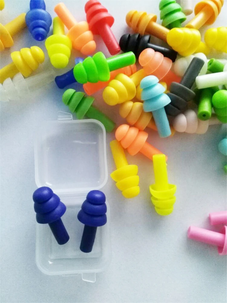 
Prevent noise protective ear plugs, acoustic earplugs,silicone Christmas tree mute earplugs 