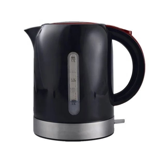 1.7l new design plastic kettle electric water heating jugs 2022