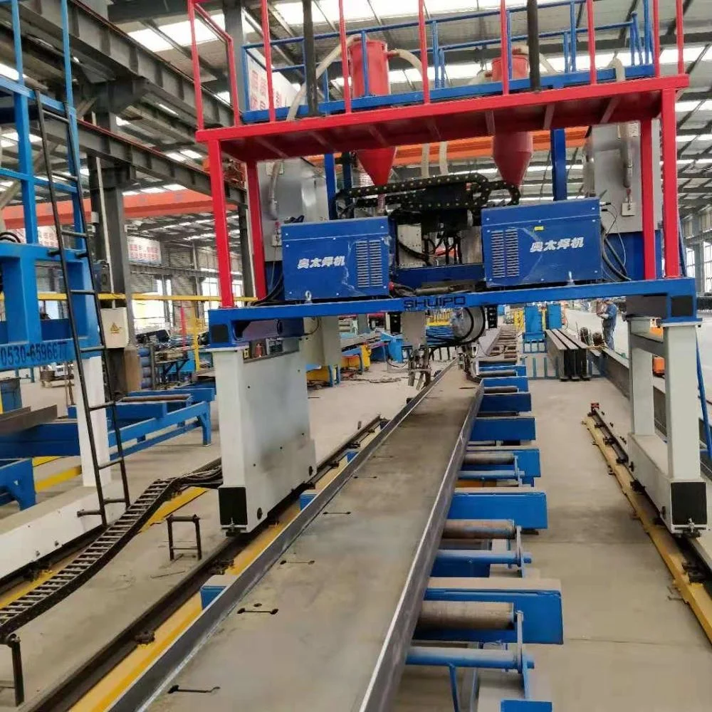 Simple automatic gantry H-beam welding machine operator