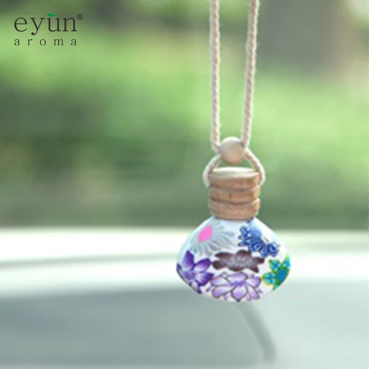 
Eyun F07 car fragrance glass bottle organic aromatic reed diffuser 