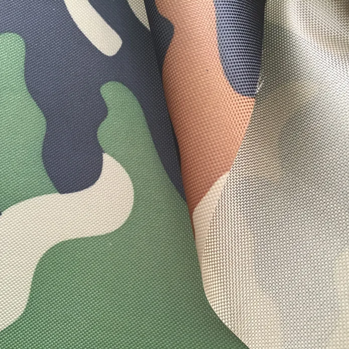 Polyester Printed and waterproof Camouflage Anti-uv 420d oxford polyester