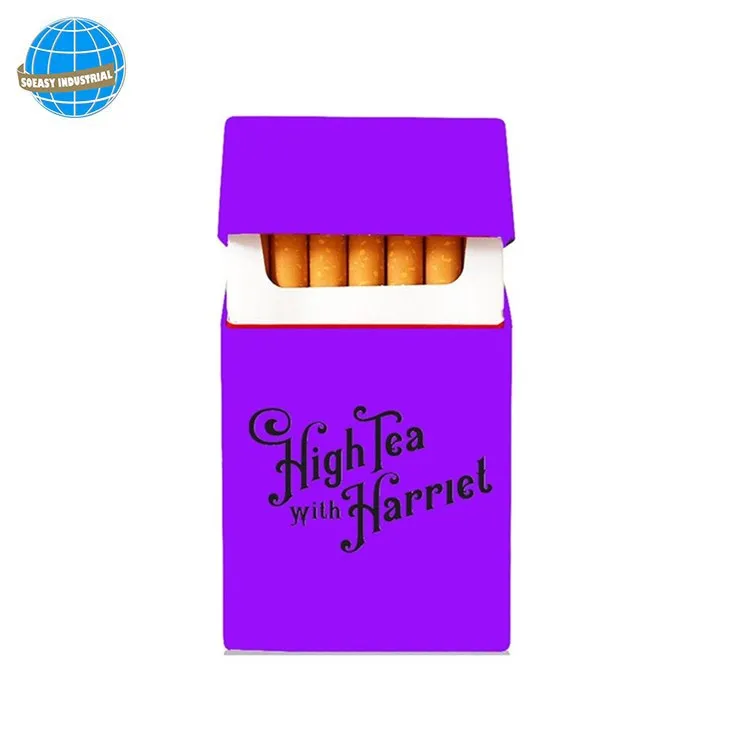 
Custom Colorful Reusable Waterproof Silicone Rubber Cigarette Case 