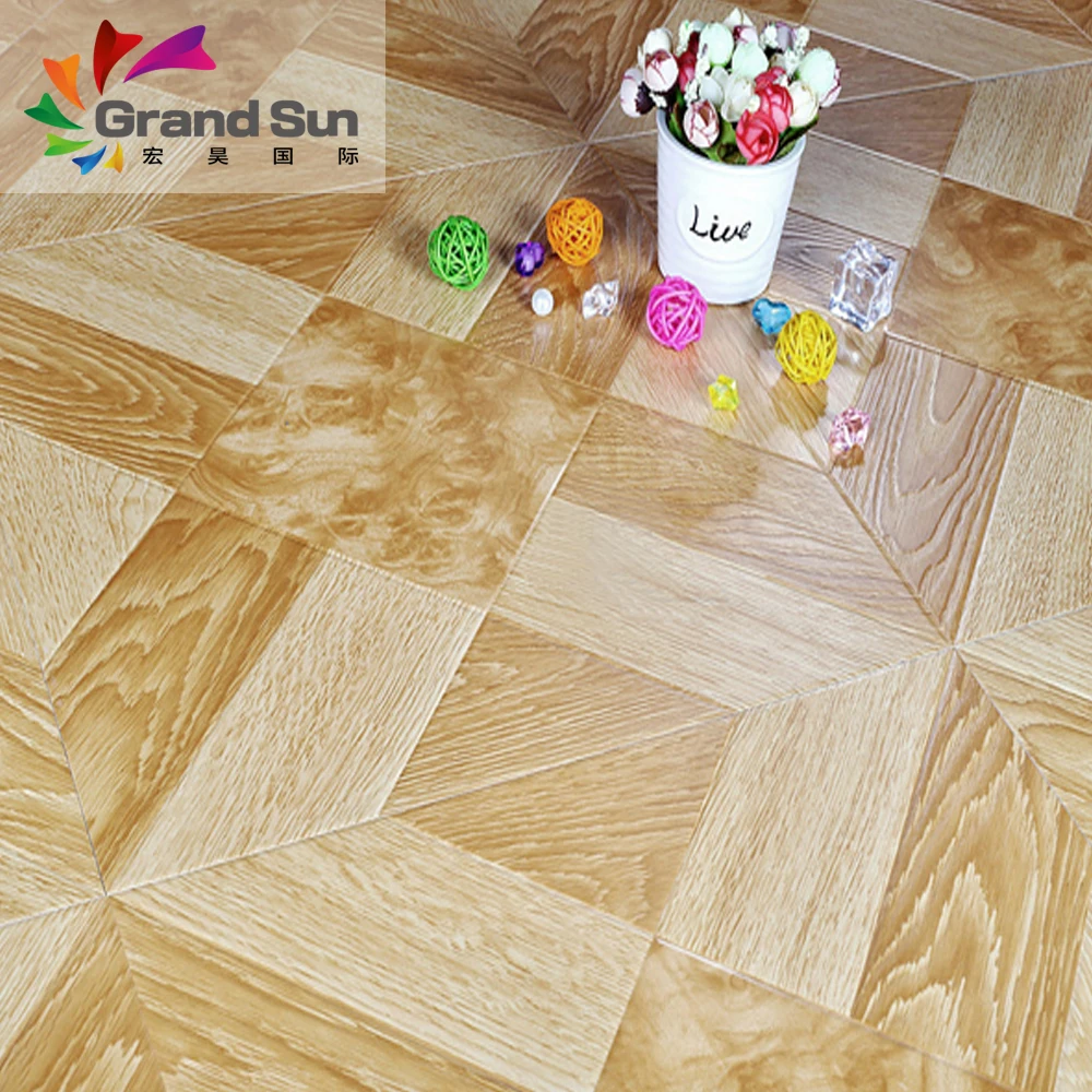 Ламинированный паркет красного цвета Версаль во французском стиле