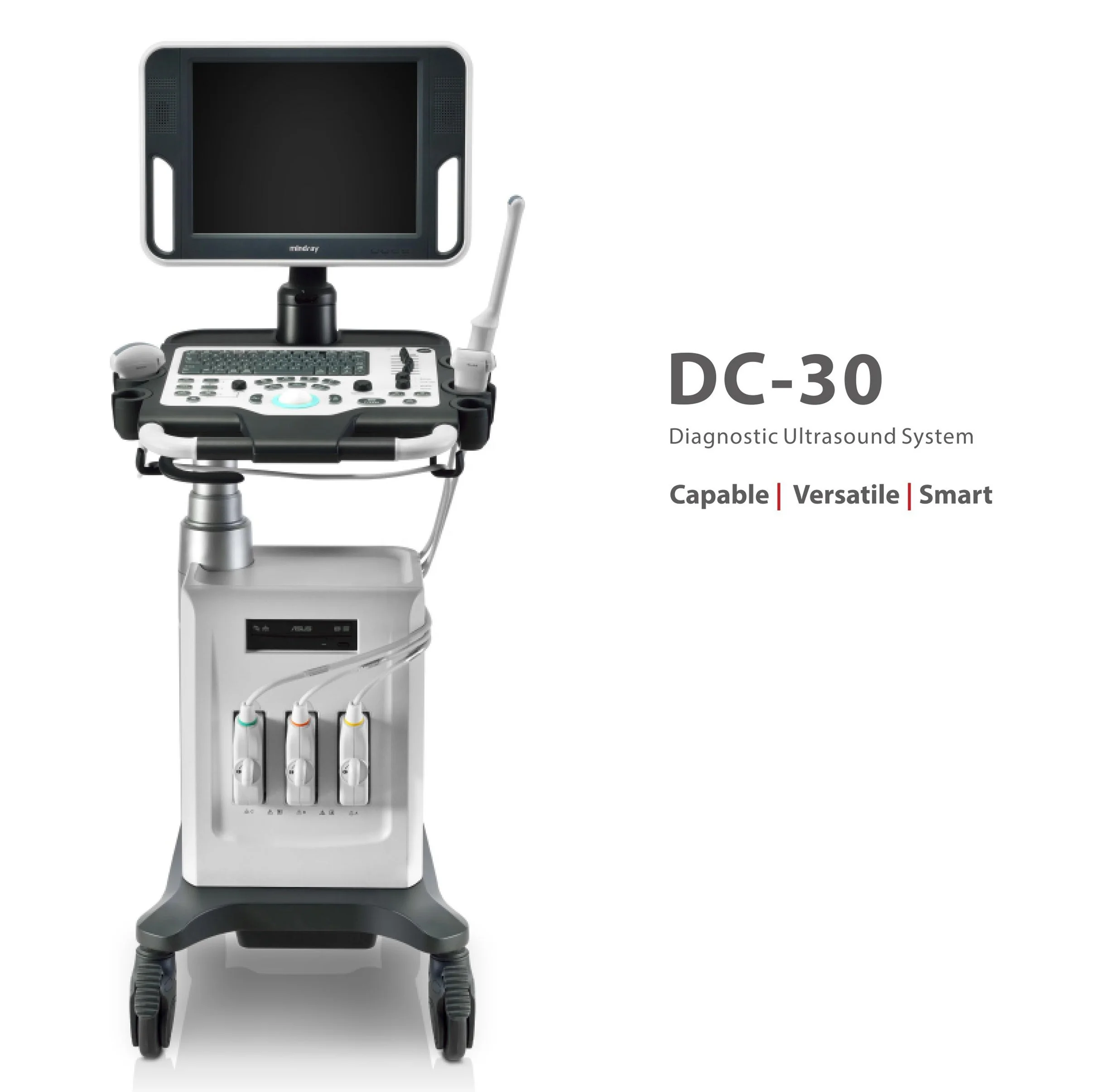 CE ISO approved USG ultrasound scanner with CW PW function, Mindray DC 30 ultrasound price