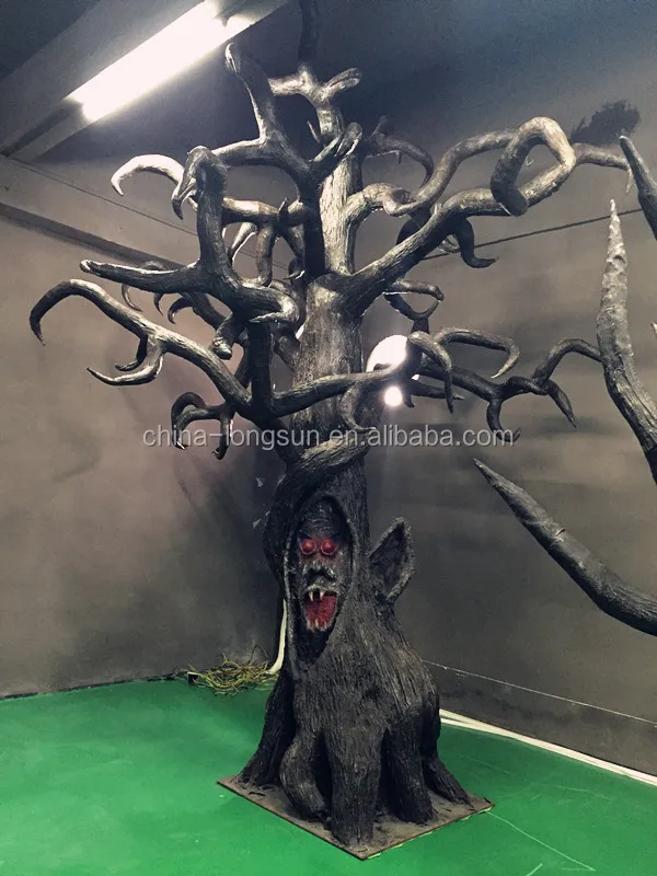 Lsws15121210 где купить на заказ искусственного жуткий дерево для хэллоуин декор