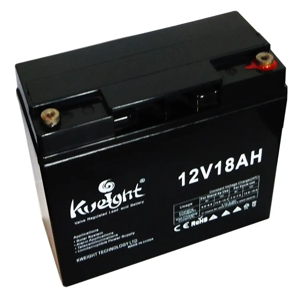 $Free Maintenance Type 12 V Voltage 18 AH AGM VRLA SMF UPS Battery  Storage+Batteries