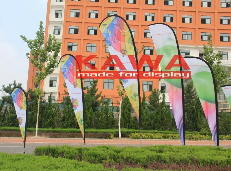 High quality sharkfin and telescopic banner