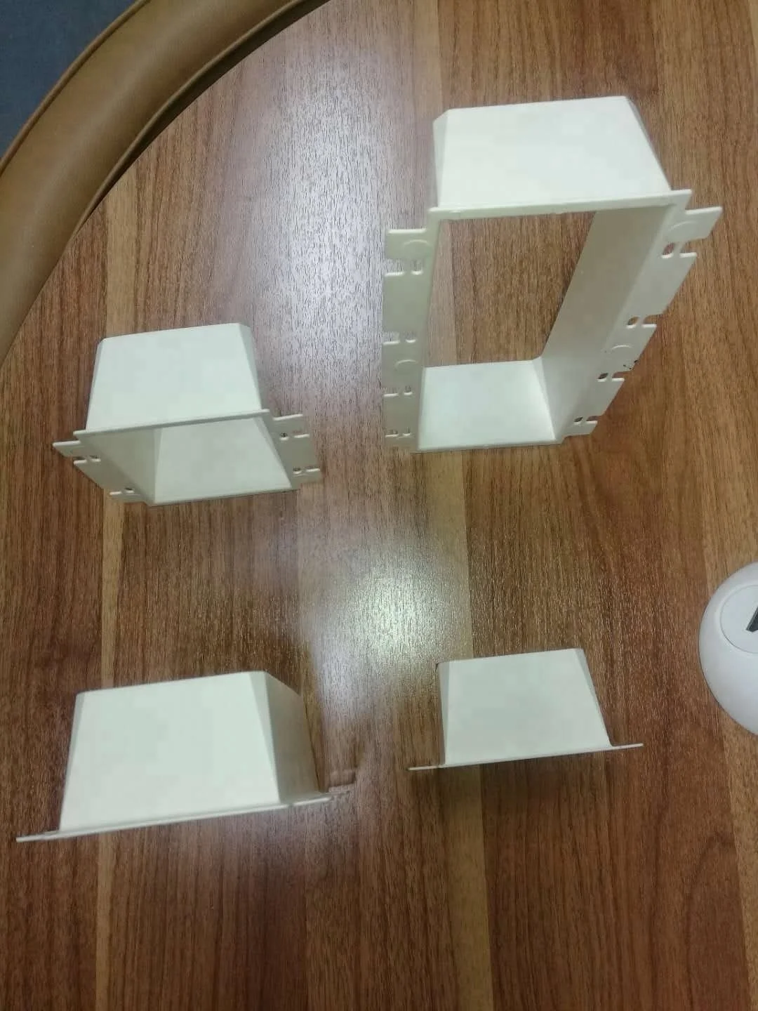 shanghai Linsky 2 gang plastic electrical extension ring electrical conduit box